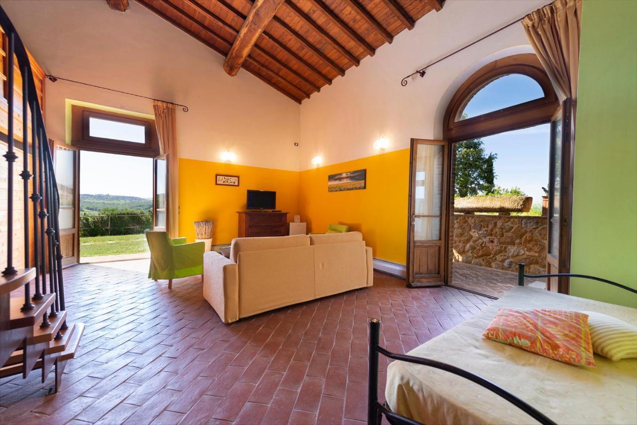 Locanda Vesuna Countryhouse Trequanda Eksteriør billede